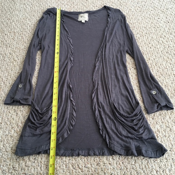 Pink Rose Ruffle Open Cover Top - Picture 5 of 7